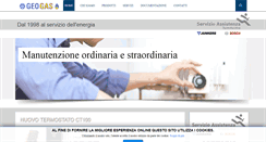 Desktop Screenshot of geogas.it